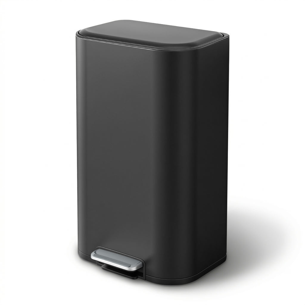 Cefito 40L Soft-Close Pedal Bin – Black
