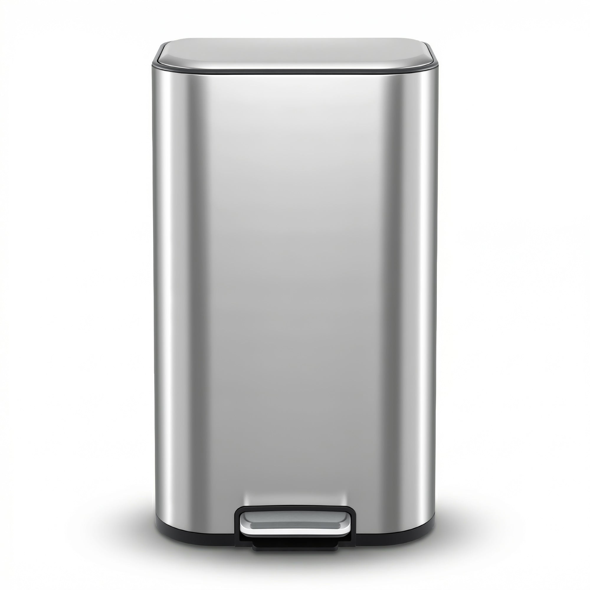 Cefito 40L Soft-Close Pedal Bin – Silver
