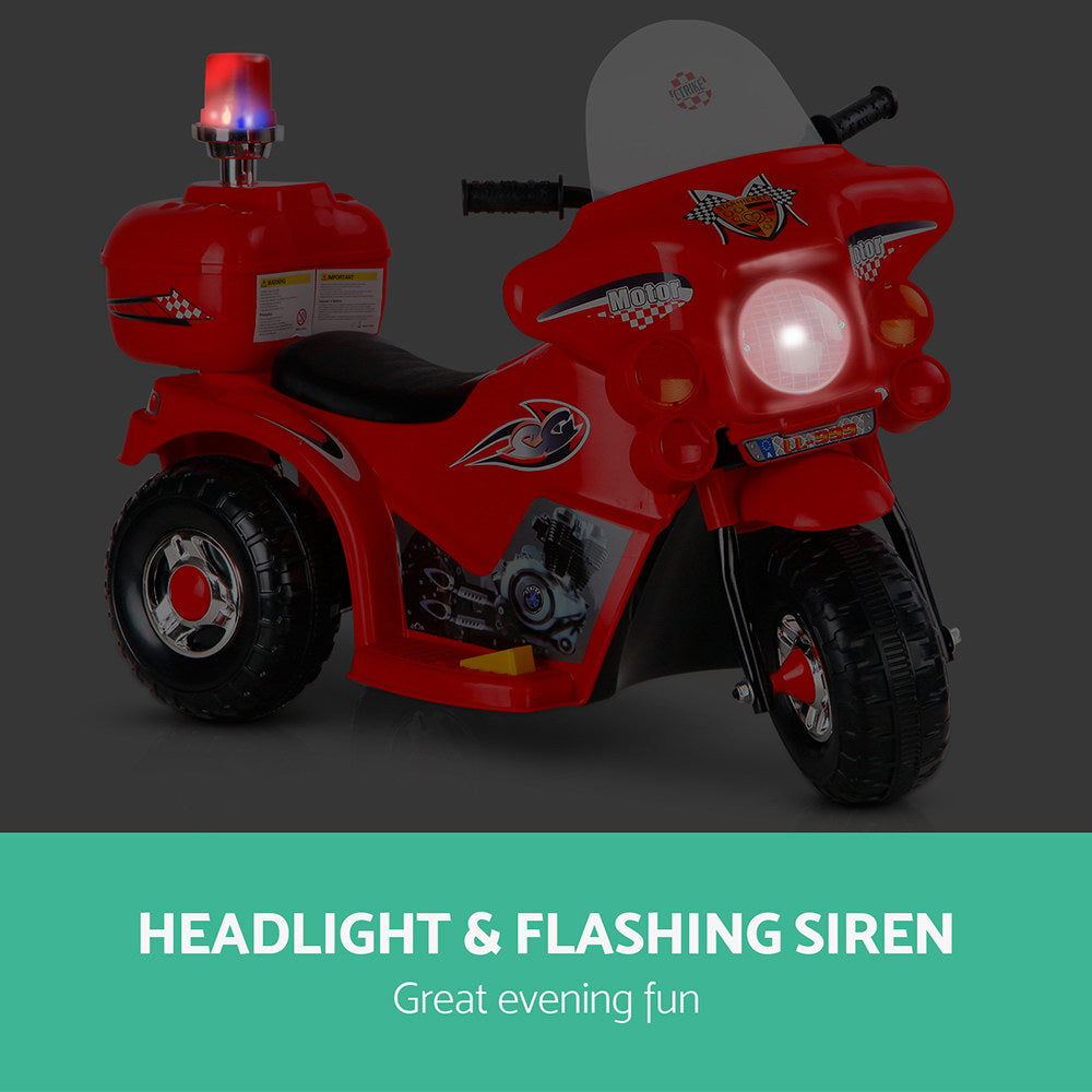 Electric Ride On Police Motorcycle