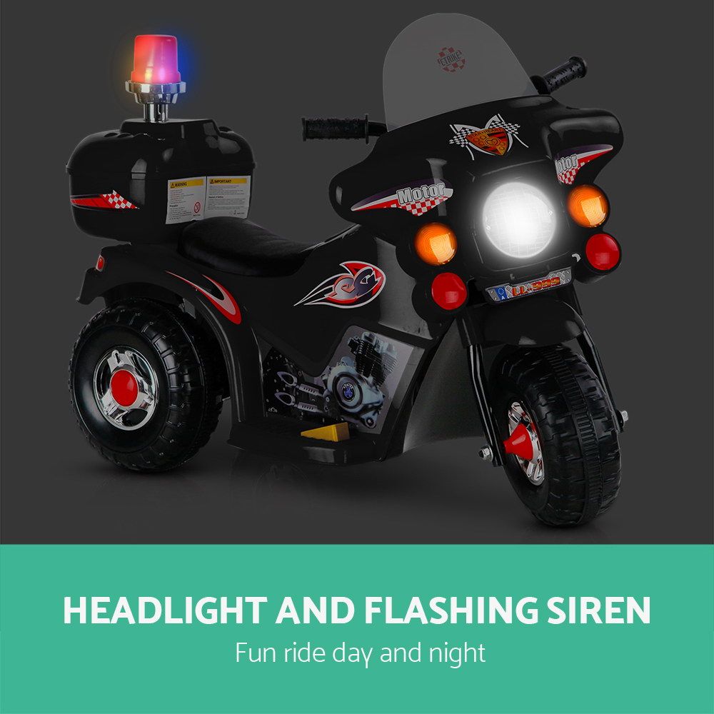Electric Ride On Police Motorcycle