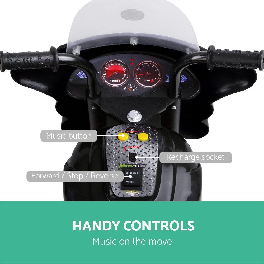 Electric Ride On Police Motorcycle