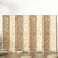 8-Panel Room Divider – 325x170cm, Clover Natural | Artiss