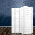 3-Panel Room Divider – 131x179cm, White | Artiss
