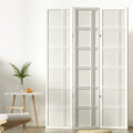 3-Panel Room Divider – 132x179cm, Nova White | Artiss