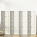 8-Panel Room Divider – 353x179cm, Nova White | Artiss