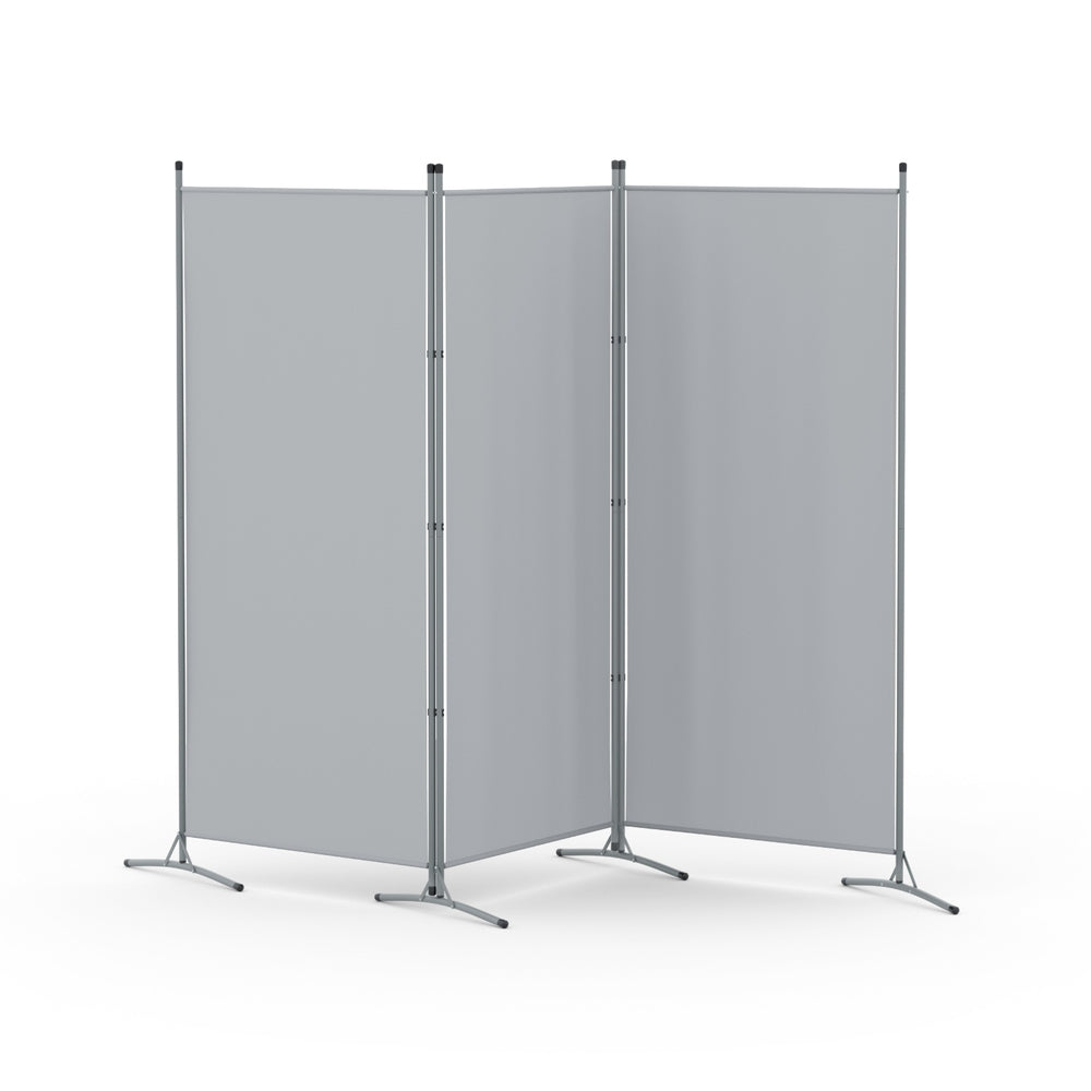 Artiss 3-Panel Folding Room Divider 260 × 180cm – Grey