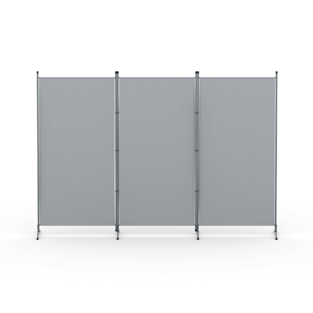 Artiss 3-Panel Folding Room Divider 260 × 180cm – Grey
