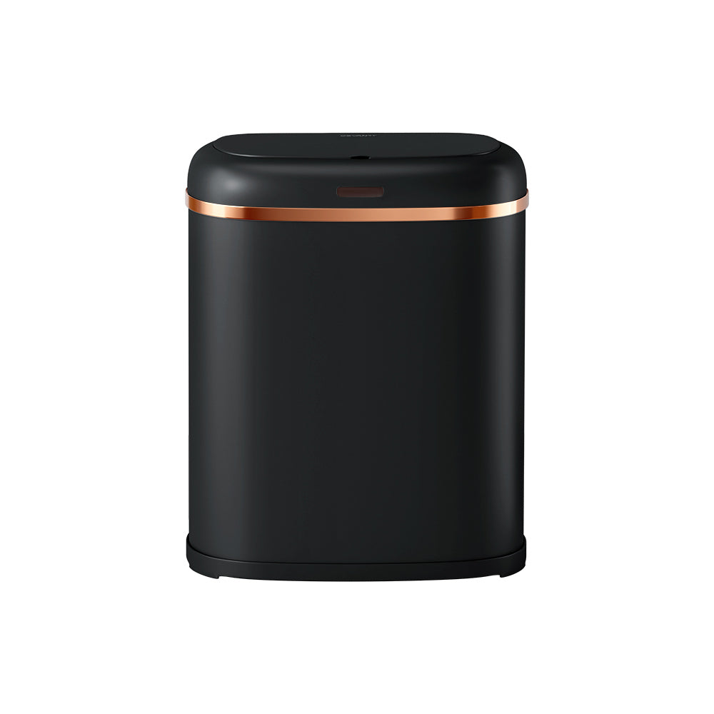 Devanti 38L Motion Sensor Bin – Black