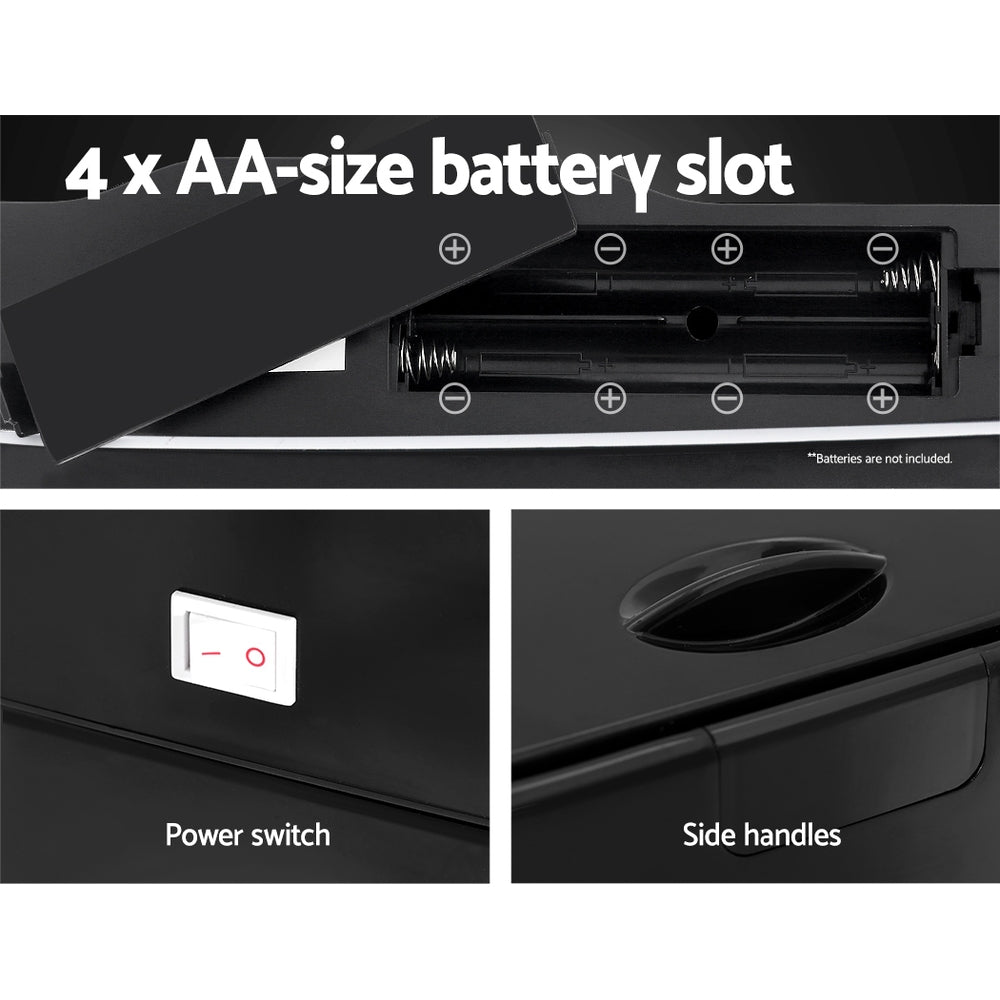 Devanti 45L Motion Sensor Bin – Black