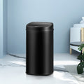 Devanti 58L Motion Sensor Bin – Black