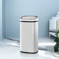 Devanti 58L Motion Sensor Bin – White