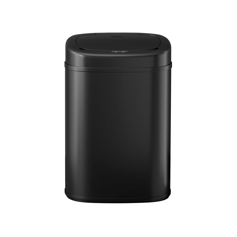 Devanti 82L Motion Sensor Bin – Black