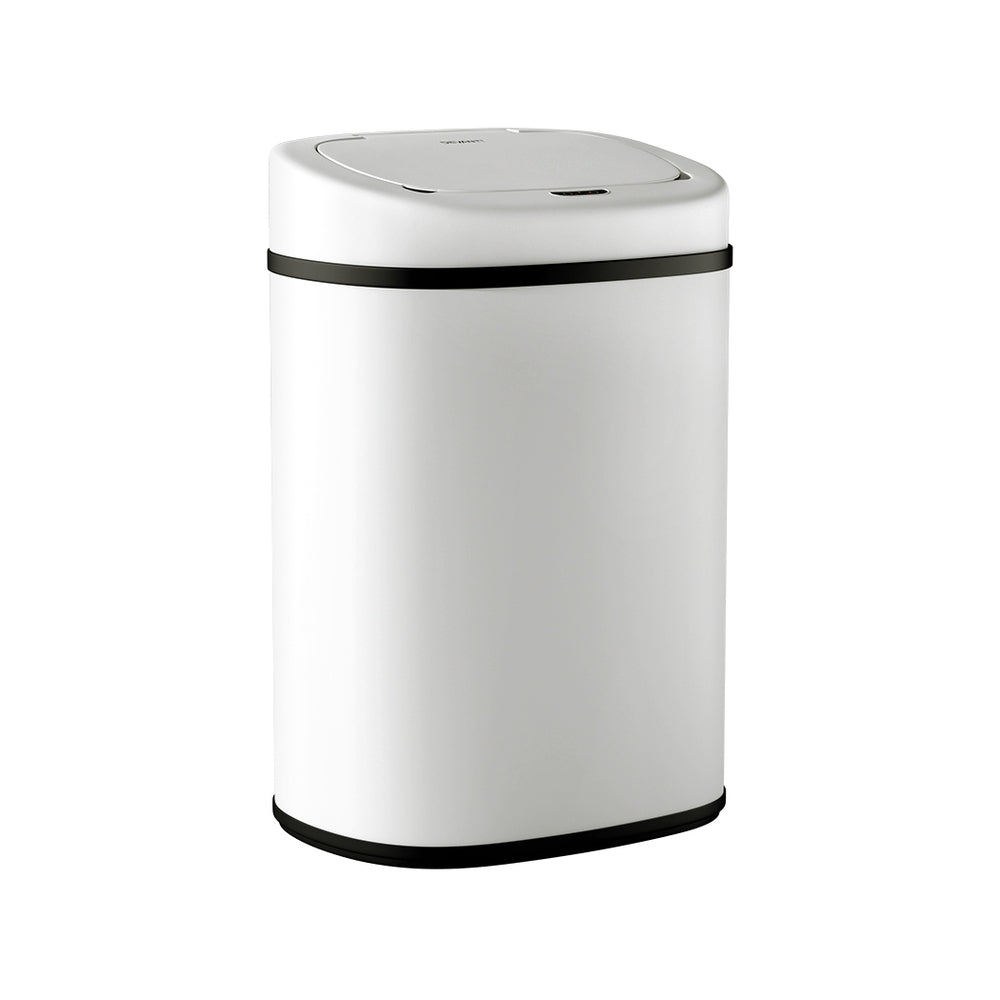 Devanti 82L Motion Sensor Bin – White