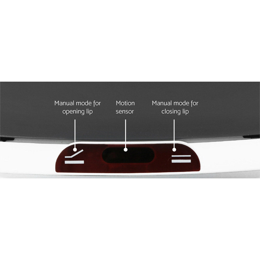 Devanti 9L Motion Sensor Bin – Ash Black