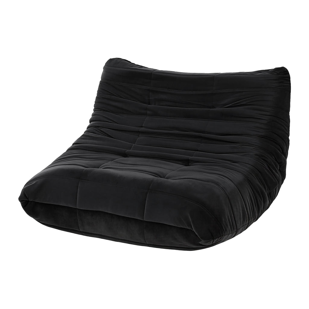 Artiss Lazy Sofa 2 Seaters Accent Caterpillar Chair Floor Couch Armless Lounge