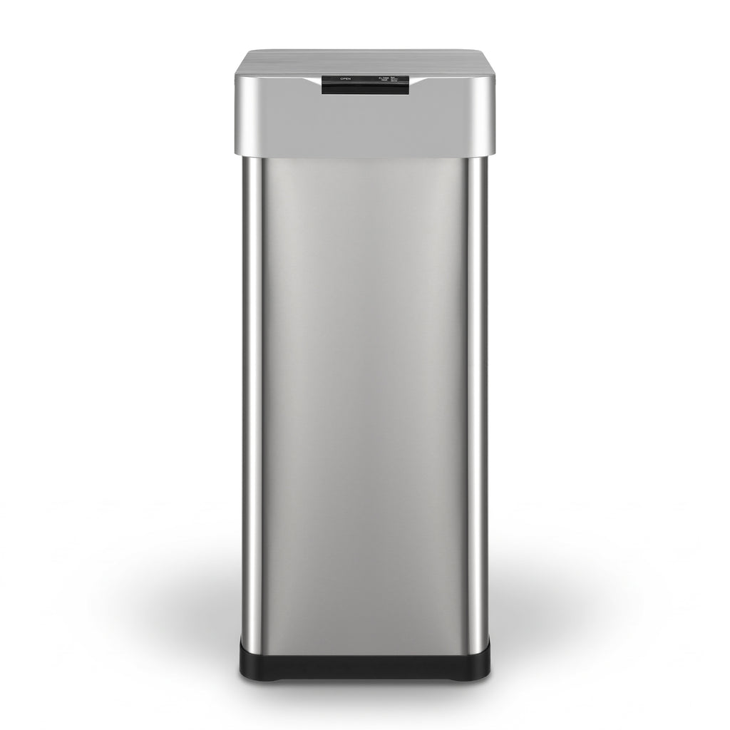 Devanti 50L Motion Sensor Bin – Silver