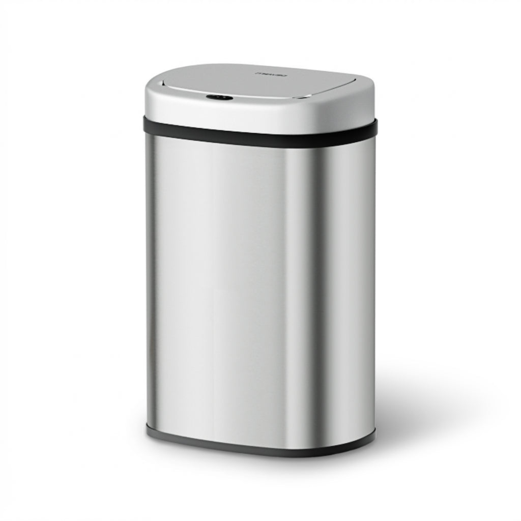 Devanti 50L Motion Sensor Bin – Silver