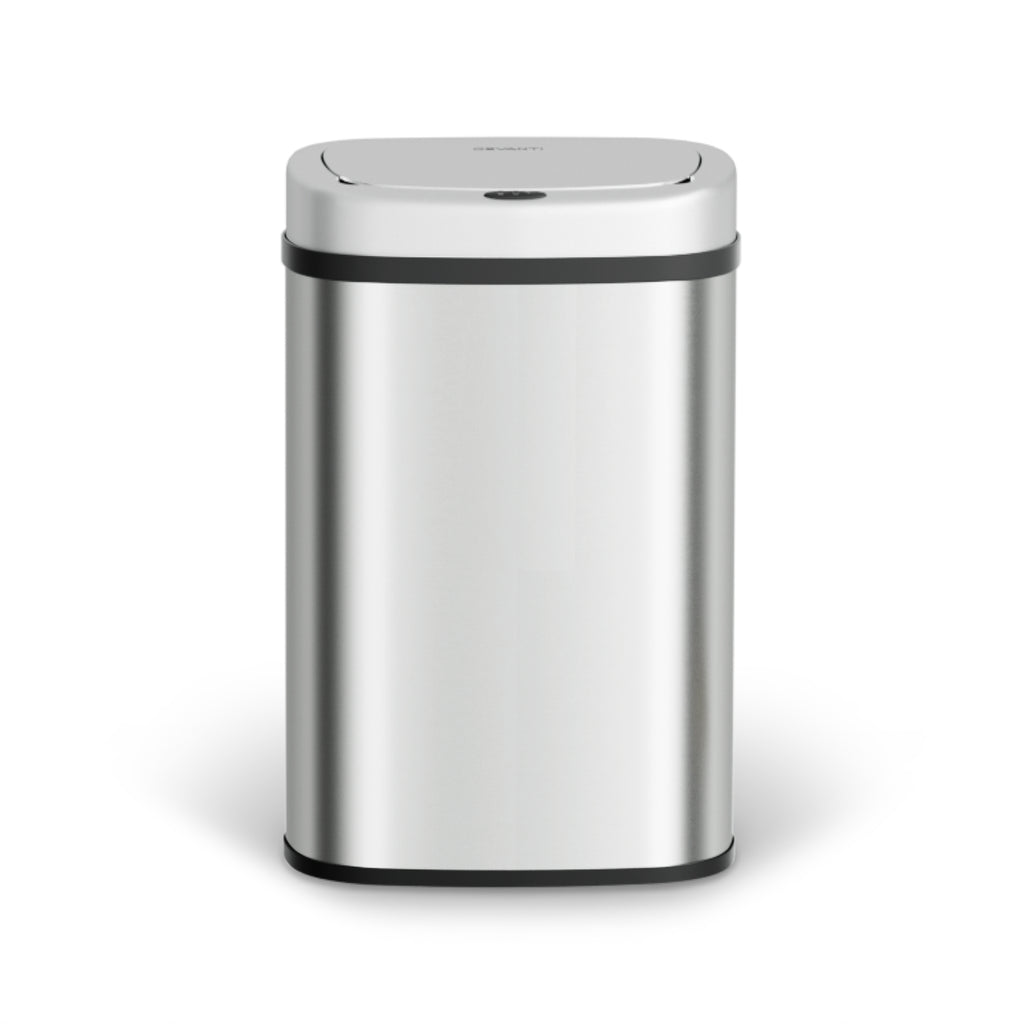 Devanti 50L Motion Sensor Bin – Silver
