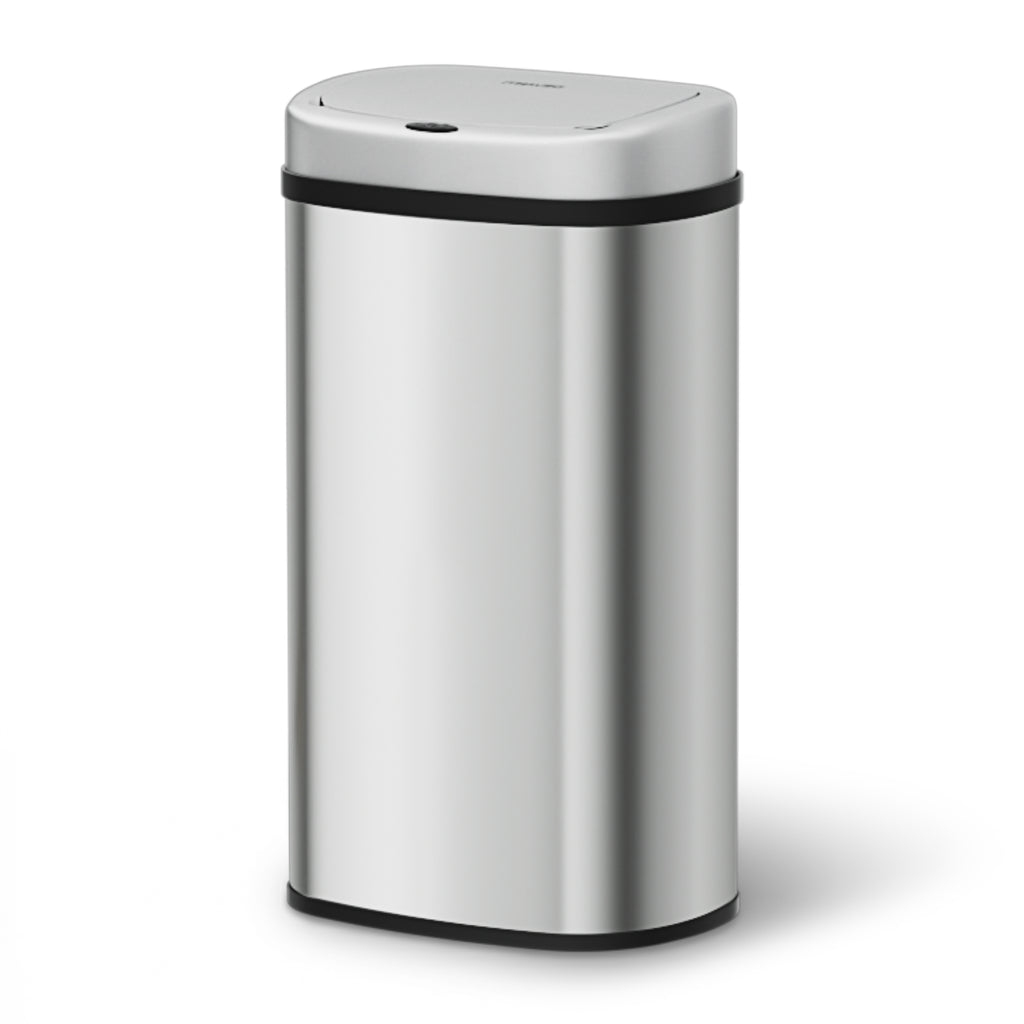 Devanti 60L Motion Sensor Bin – Silver