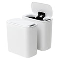 Devanti 2-Pack 11L Motion Sensor Bins – White
