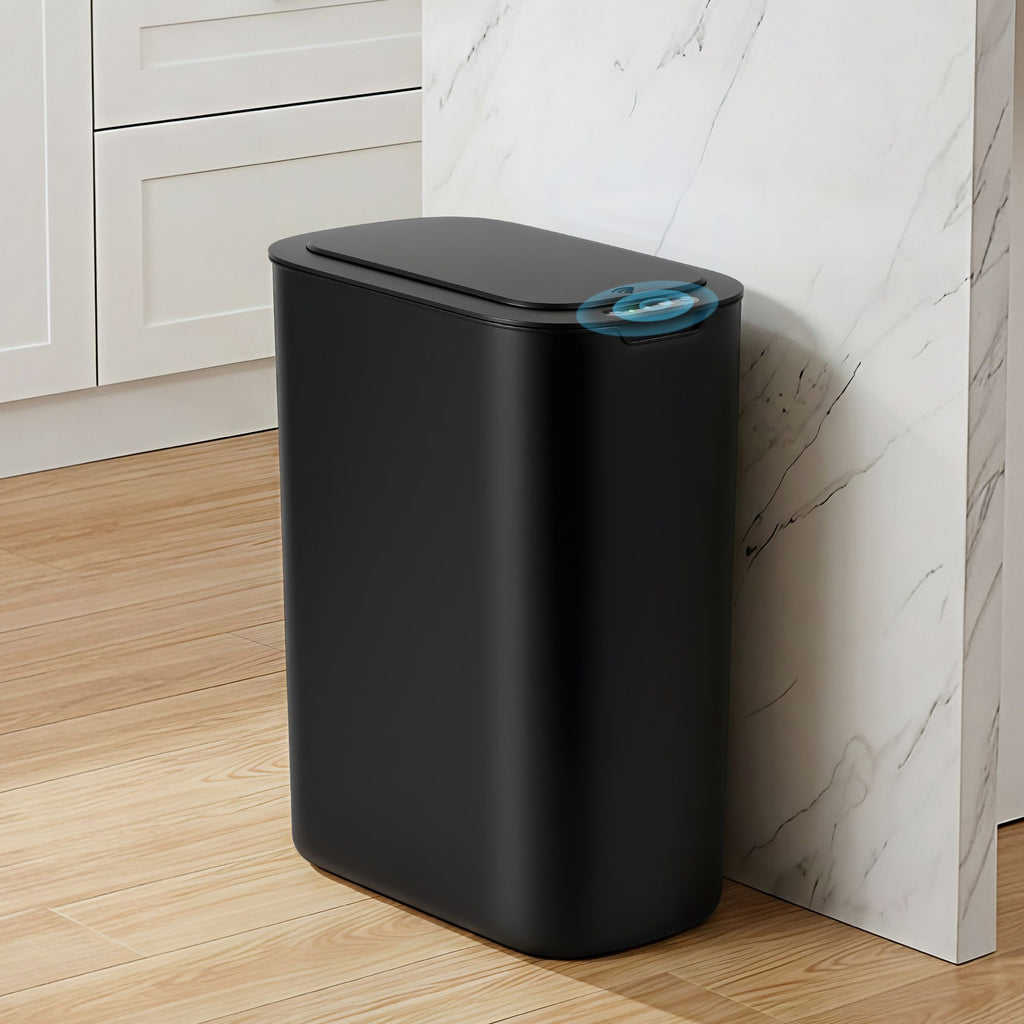 Devanti 21L Slim Motion Sensor Bin – Black