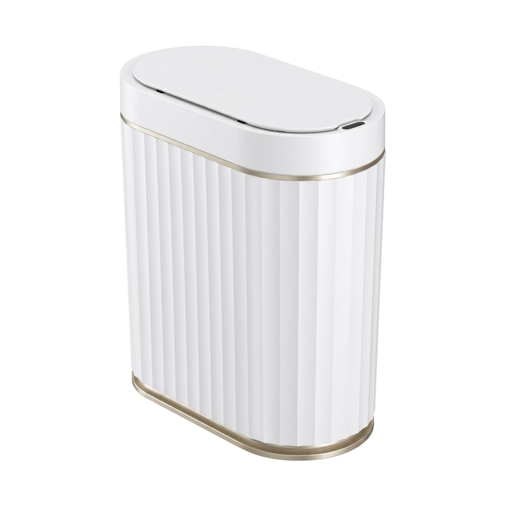Devanti 7L Slim Motion Sensor Bin – White