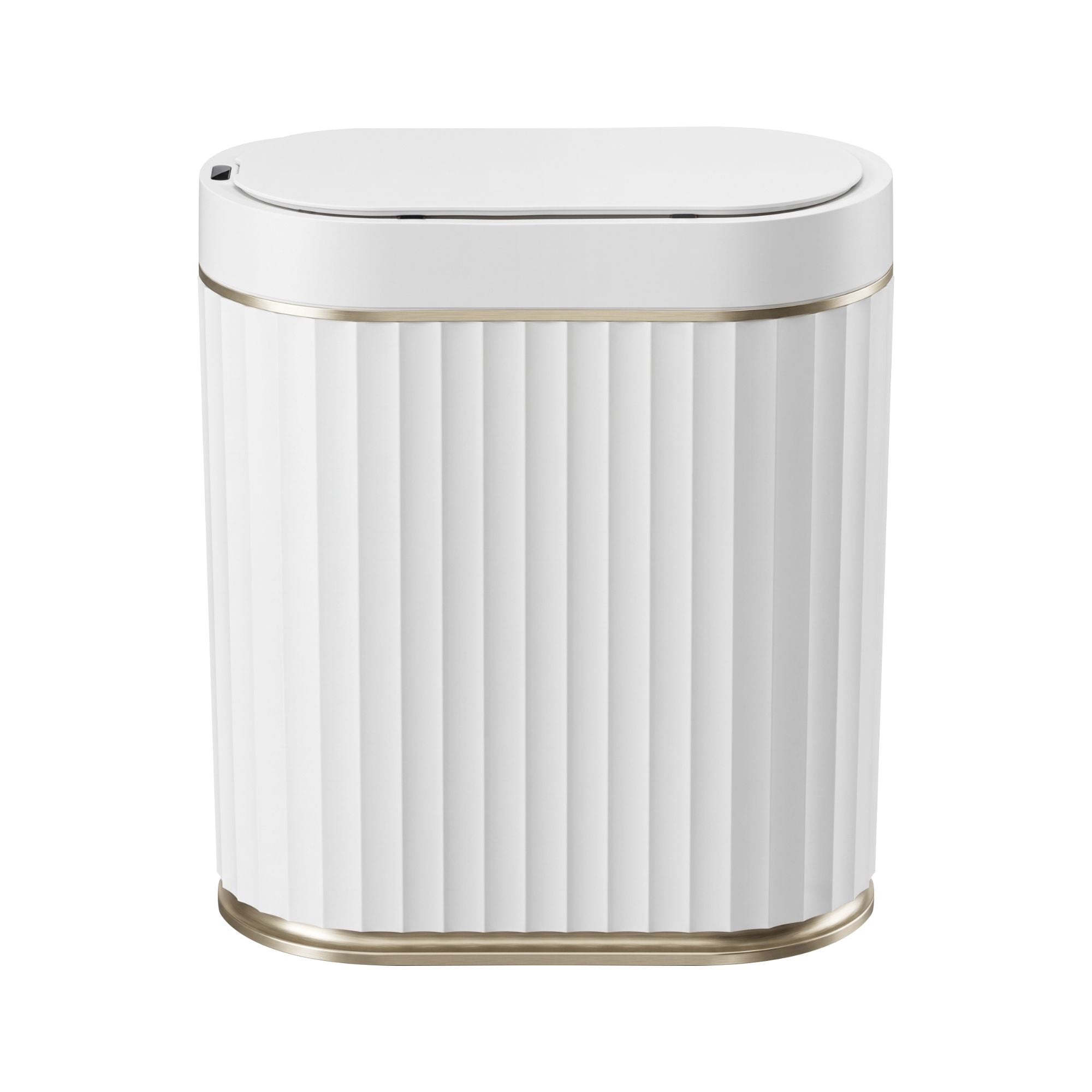 Devanti 7L Slim Motion Sensor Bin – White