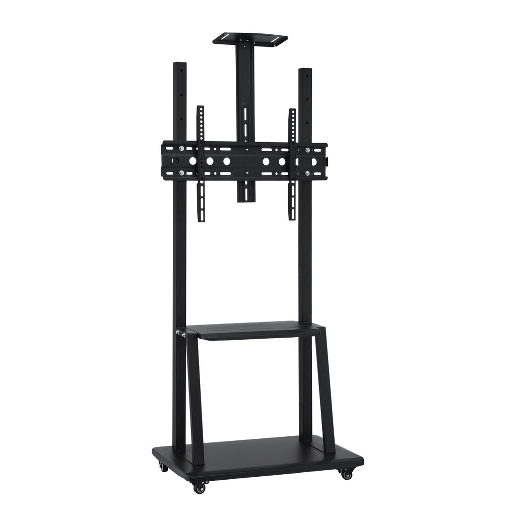 Artiss TV Stand 32-70" Universal Mobile Adjustable Height TV Stand with Wheels