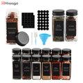 Hivvago 24-Pack 120ml Glass Spice Jars