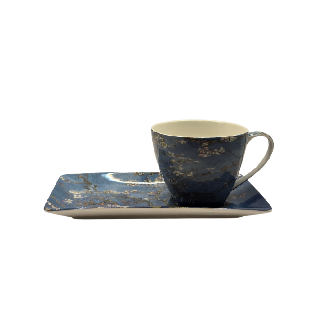 Van Gogh Almond Blossom Fine Bone China Cup & Saucer