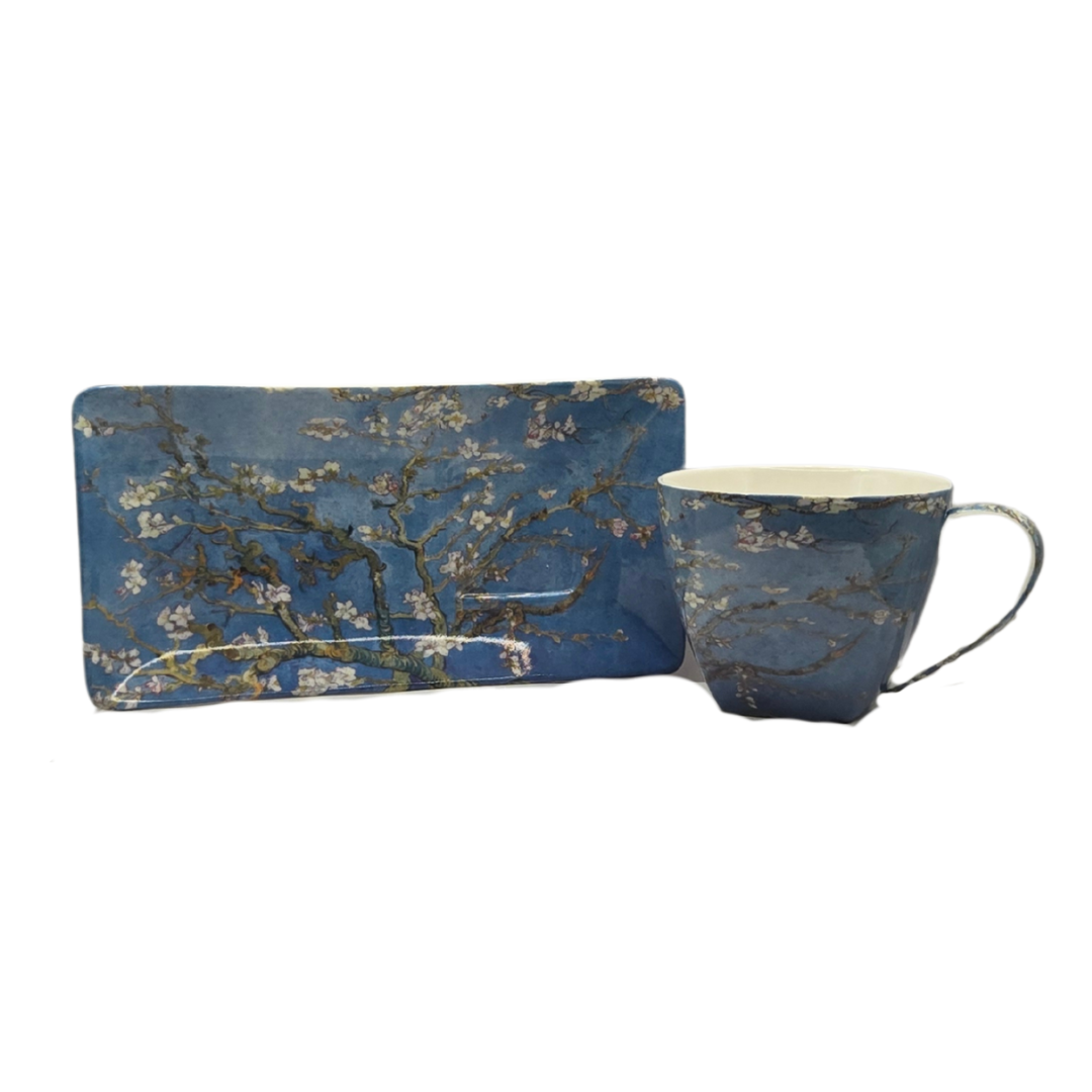 Van Gogh Almond Blossom Fine Bone China Cup & Saucer