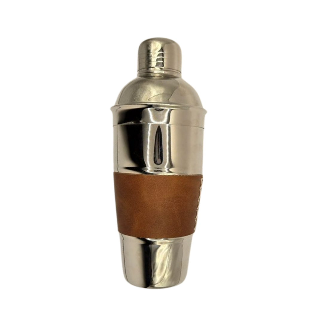 Verona Nickel-Plated Cocktail Shaker 700ml – Silver