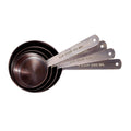 Antique Copper Stainless Steel Measuring Cup Set