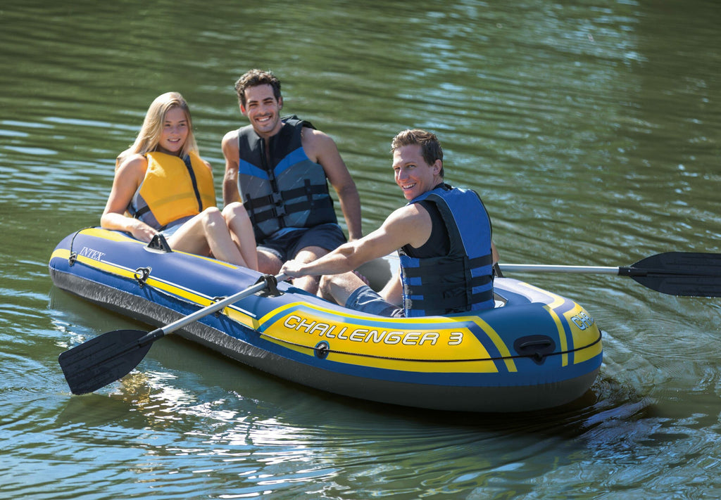 Intex Challenger 3 Boat Set 68370