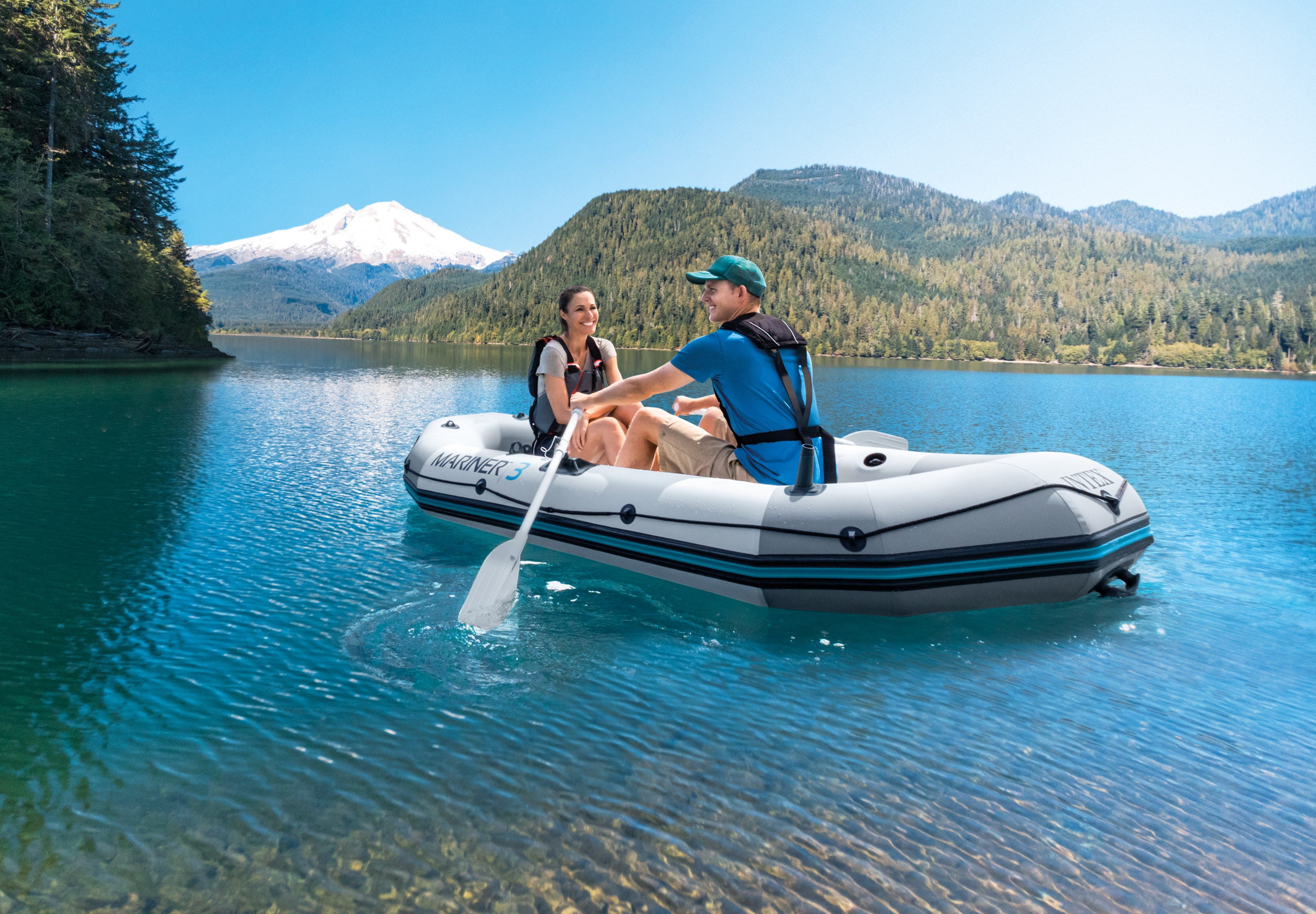 Intex Mariner 3 Boat Set 68373