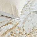 Bedding House Florine Cotton Percale Quilt Cover Set – Sand, King