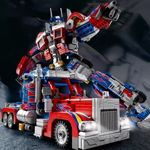 2-in-1 Transforming Car Building Toys for Teens