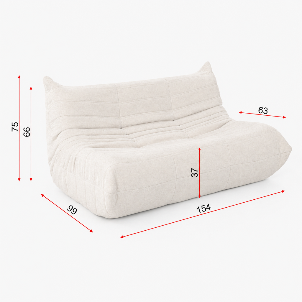 Flutto 2 Seater LOUNGE CHAIR