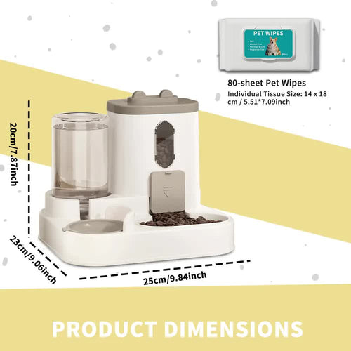 2-in-1 Automatic Pet Feeder