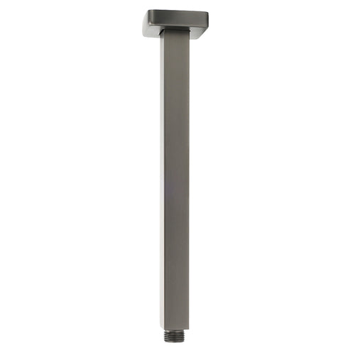 12" Square Ceiling Rain Shower Set – Gunmetal