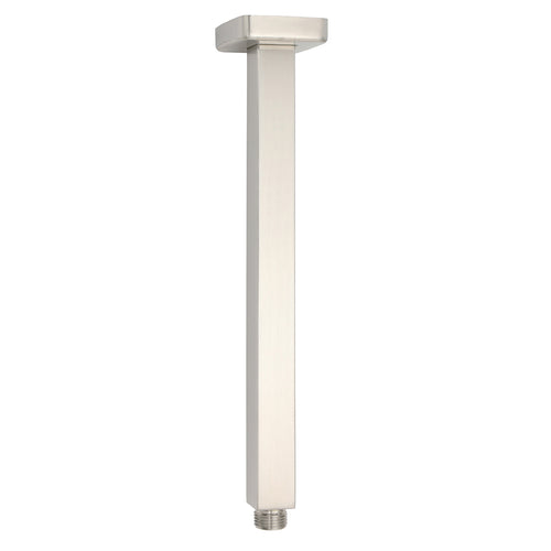 8" Square Ceiling Rain Shower Set – Brushed Nickel