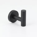 Matt Black Robe Hook Hanger Organizer Bathroom Wall Mounted Kit Stainless Steel