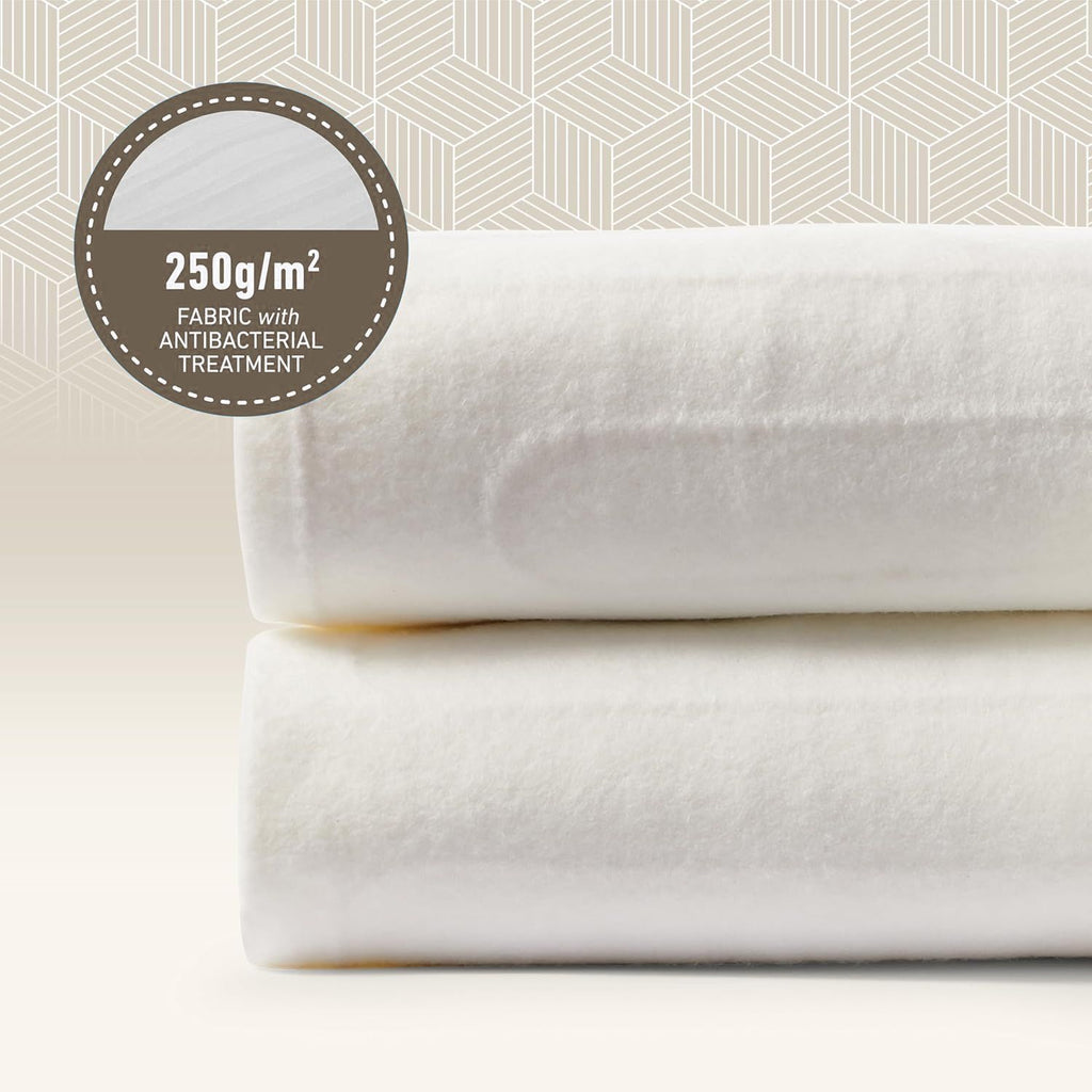 Fitted Heated Mattress Pad with 9 Heat Settings – King Single