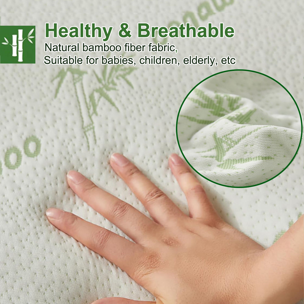 Waterproof Bamboo-Blend Mattress Protector – King Single