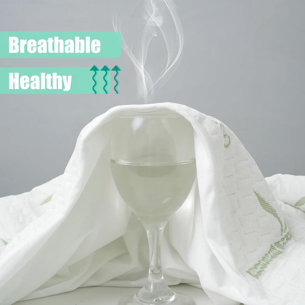 Waterproof Bamboo Mattress Protector – Single