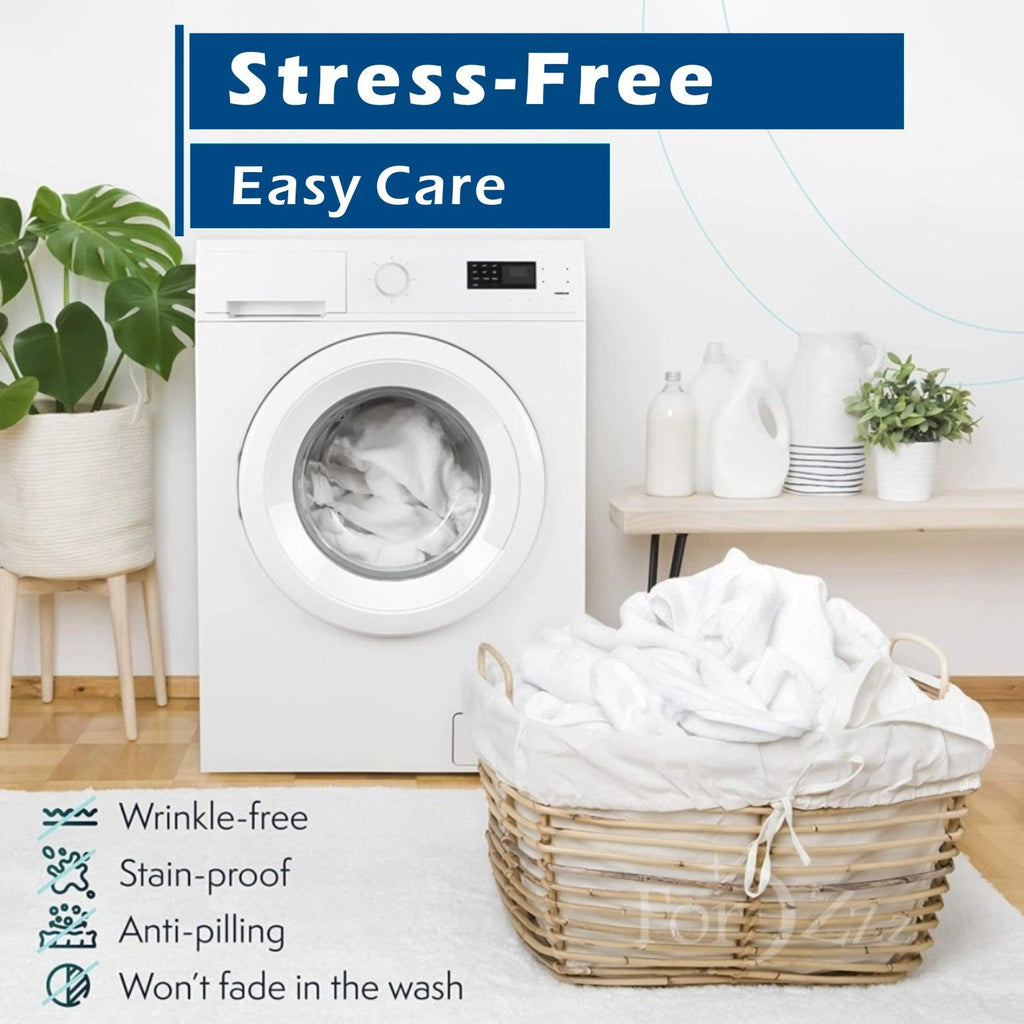 Microfibre Quilt Cover Set – Marble Gleam, Queen, 3 Piece