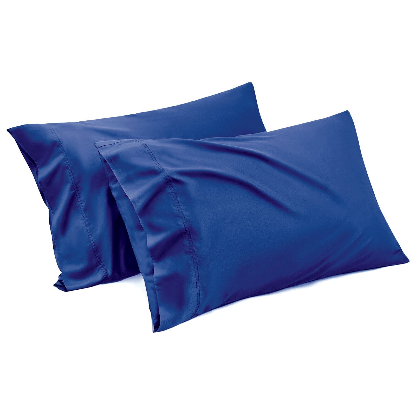 Stretch Microfibre Standard Pillowcase Pair – Royal Blue