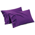 Stretch Microfibre Standard Pillowcase Pair – Purple