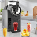 Slushie Machine for Home, No Ice Needed Frozen Drink Maker with 6 Preset Modes, 1.8L Capacity, LED Display, Self-Cleaning, Ideal for Margaritas, Milkshakes, Smoothies & Parties — Gray