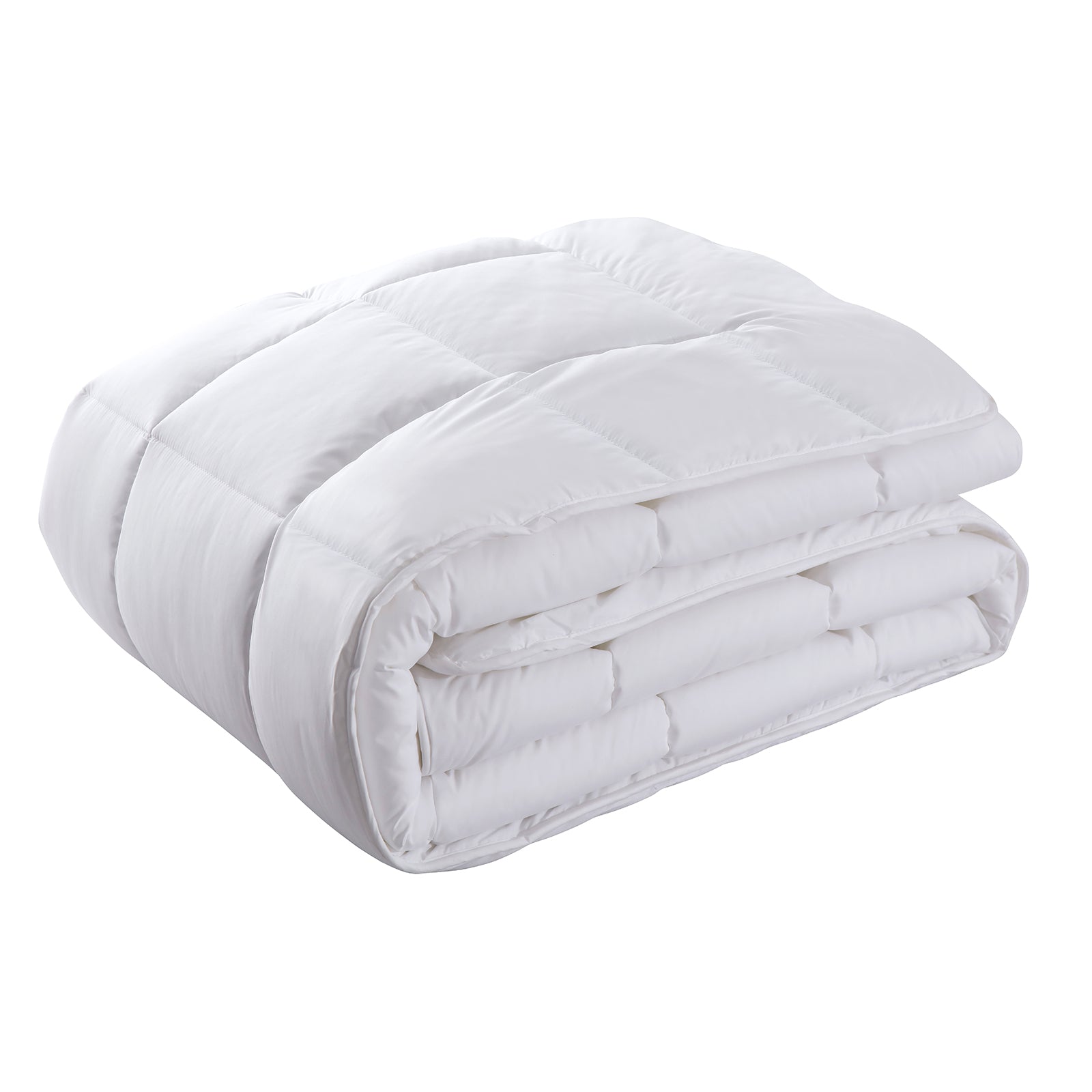 Royal Comfort 800GSM Silk Blend Quilt Duvet Ultra Warm Winter Weight  - King - White